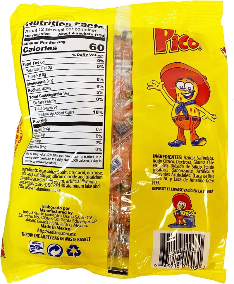 Diana Pico Mediano Orange Flavor Hot Candy Powder - Image 2
